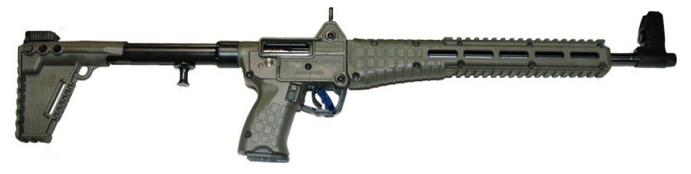 Kel-Tec Sub-2000 .40 S&W 16″ 13 Rd Glock 23 Grip Green Finish