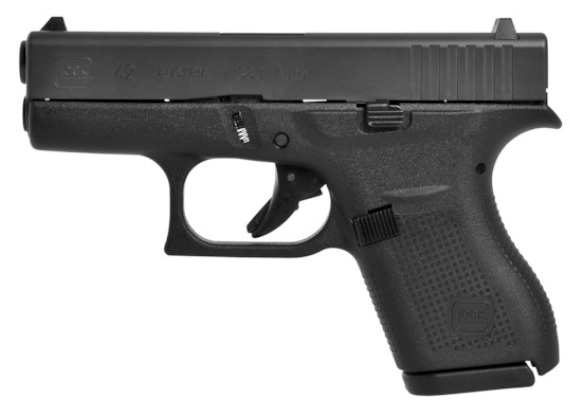 Glock G42 Gen 4 .380 ACP 3.25″ 6 Rd Black